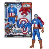 Captain America - Titan Hero Blast Gear personaggio 30 cm