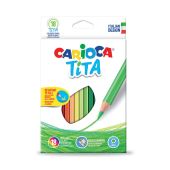 CARIOCA - Pastelli TITA 18 colori