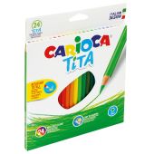 CARIOCA - Pastelli TITA 24 colori