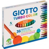 Giotto Turbo Color da 36 pennarelli colorati