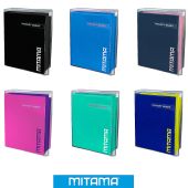 Mitama - Diario Pocket con Cover in PVC 13 mesi con adesivi (6 Design)