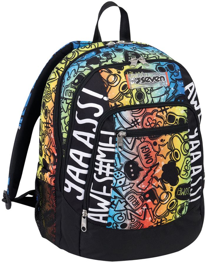 il Kreativo SEVEN Zaino Advanced Con Cuffie Gaming Fluo Stamp 200102388 899