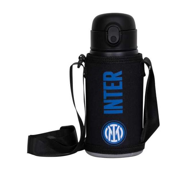 il Kreativo INTER Borraccia Termica Kid 460ml con tracolla 30F302417 000