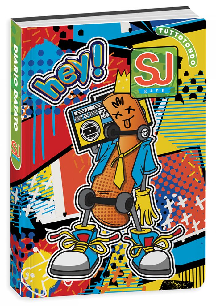 il Kreativo Diario Agenda 10 Mesi Dat SJ Gang Wondrous Boy 2025 50C202408 000
