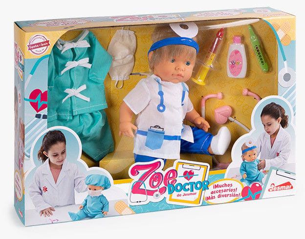 il Kreativo Bambolotto Zoe Doctor Maschio cm. 40 DEC40015
