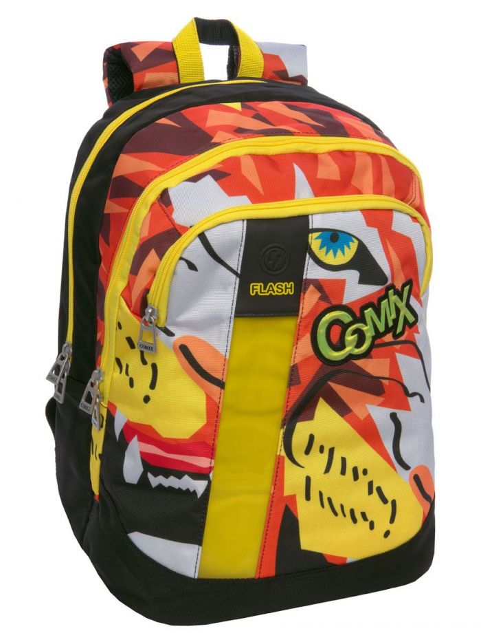 il Kreativo Zaino organizzato Comix Flash Giallo FP63368 3