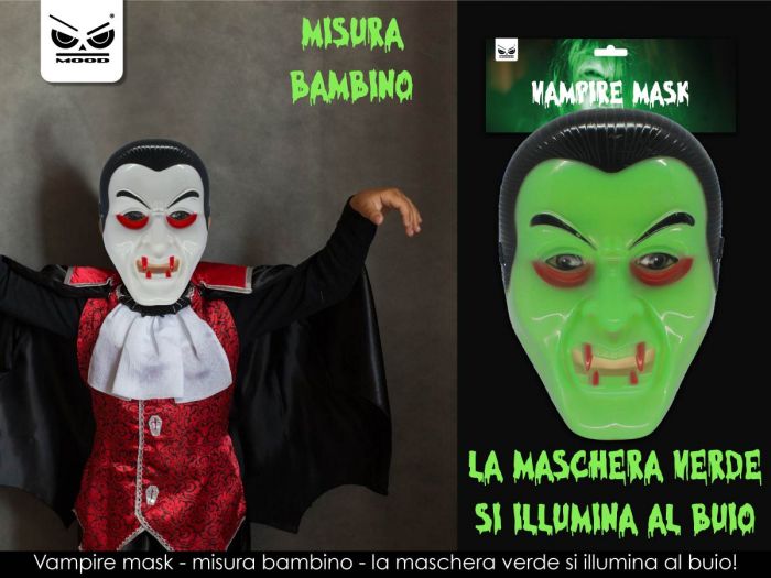 il Kreativo Maschera Vampiro Bambino HT966