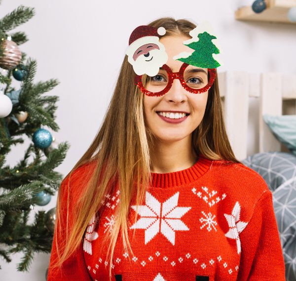 il Kreativo Occhiali Personaggi Di Natale XT2461