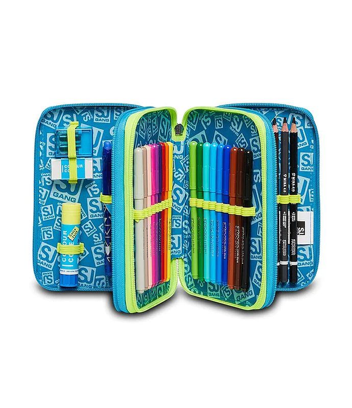il Kreativo SEVEN Astuccio 3 Zip SJ Gang Firegoal 30C202356 425