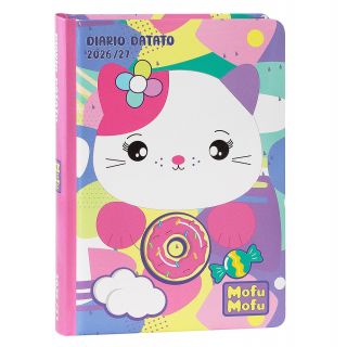 Diario 12MM standard Gatto Mofumofu