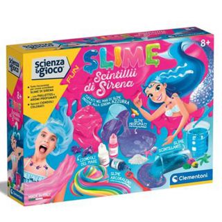 Slime Scintilli Di Sirena New Clementoni CLE19233 il Kreativo
