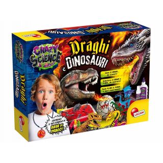 Crazy Science Draghi e Dinosauri Lisciani
