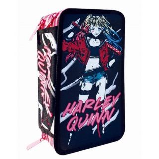 Harley Quinn - Astuccio 3 Zip Accessoriato Manga