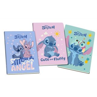 Stitch - Quaderno Maxi A4 - 96 pag. - 100 gr. - Rig. 10 mm. - Scuola 2025-2026