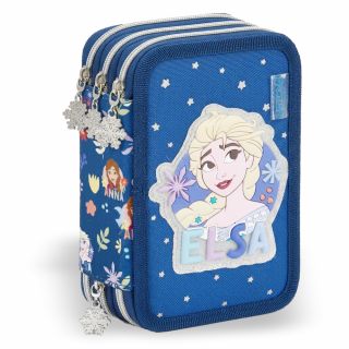 Frozen - Astuccio 3 Zip Organizzato